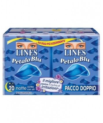 LINES PETALO BLU NOTTE 20P 7349